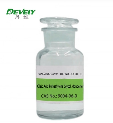 Oleic Acid Polyethylene Glycol Monoester  for smoothing and emulsifying in textile industry Cas No. 9004-96-0