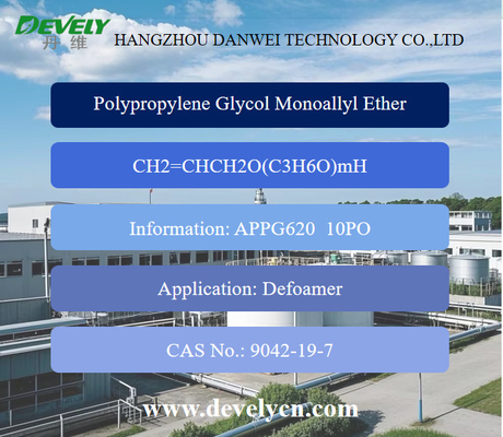 Allyl Polyoxypropylene Polyether for Defoamer MW620 10PO CAS NO. 9042-19-7