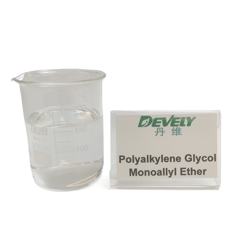 Polyalkylene glycol monoallyl ether for polyether modified silicones