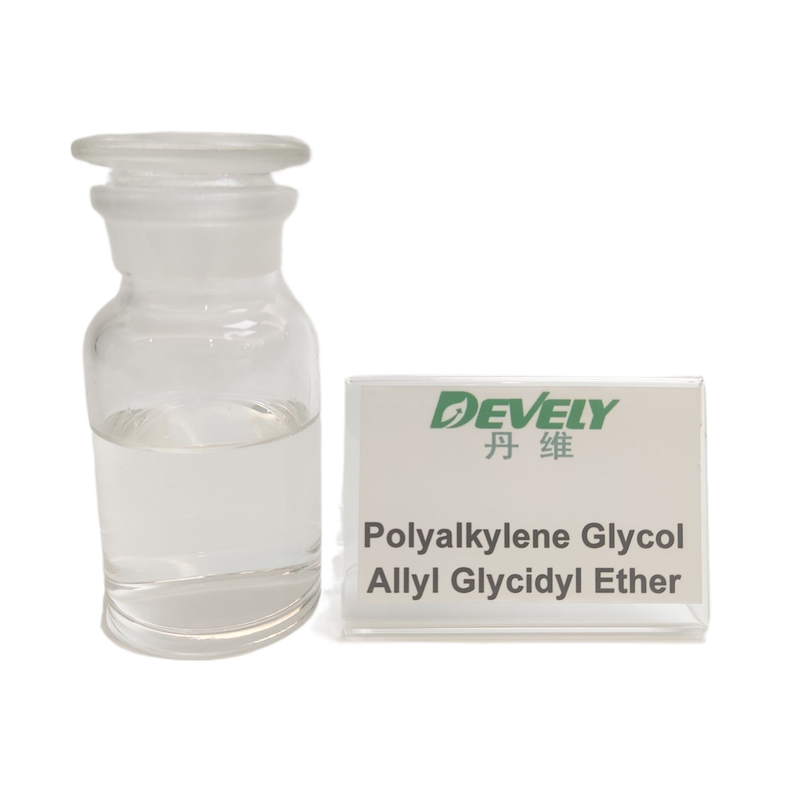 Polyalkylene glycol allyl glycidyl ether for silicone epoxy