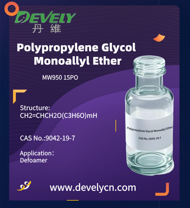 Polypropylene Glycol Monoallyl Polyether for Defoamer MW950 15PO CAS No. 9042-19-7